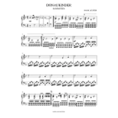 Rammstein - Donaukinder (ноты) - irongamers.ru