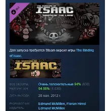 Binding of Isaac Wrath of the Lamb DLC STEAM РОССИЯ