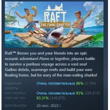 Raft АВТОДОСТАВКА STEAM РОССИЯ