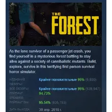 The Forest STEAM GIFT•RU АВТОДОСТАВКА 0% КАРТЫ - irongamers.ru
