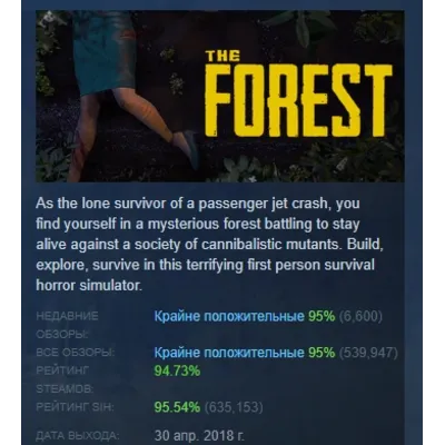 Sons of the Forest | АВТОДОСТАВКА [Россия Steam Gift] - irongamers.ru