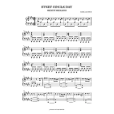 Benny Benassi - Every Single Day (ноты) - irongamers.ru