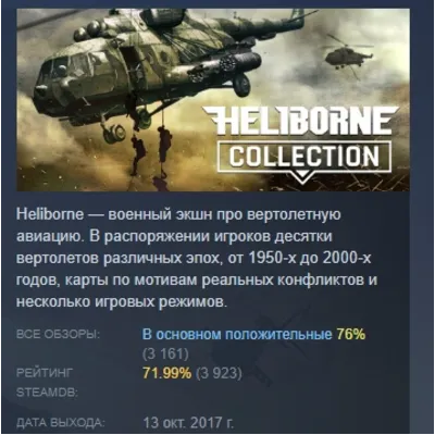 Heliborne Enhanced Edition / Collection АВТОДОСТАВКА STEAM GLOBAL МГНОВЕННО ЛИЦЕНЗИЯ - irongamers.ru