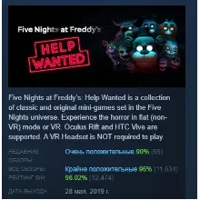 Five Nights at Freddy's Help Wanted АВТОДОСТАВКА STEAM РОССИЯ