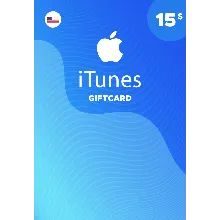 Подарочная карта Apple iTunes 15 $ iTunes Key USA +ПОДА