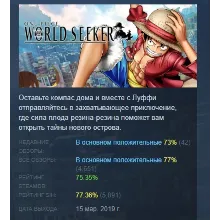 ONE PIECE WORLD SEEKER АВТОДОСТАВКА STEAM GLOBAL МГНОВЕННО ЛИЦЕНЗИЯ
