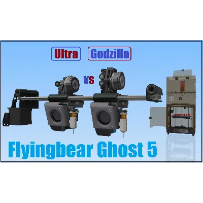 3D модель Директ экструдер Годзила Flyingbear Ghost 5 - irongamers.ru