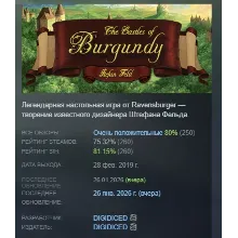 The Castles of Burgundy АВТОДОСТАВКА STEAM GLOBAL МГНОВЕННО ЛИЦЕНЗИЯ