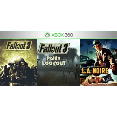 Fallout 3 / L.A.Noire + 1 игра | XBOX 360 | перенос - irongamers.ru