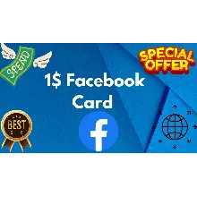 💵1$ Card For FACEBOOK ADS🔥⭐