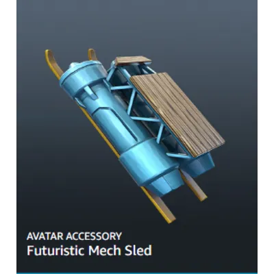 Roblox Futuristic Mech Sled Drop #2 AVATAR ACCESSORY - irongamers.ru
