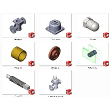 Клапан перепускной МЧ00.01.00.00 solidworks