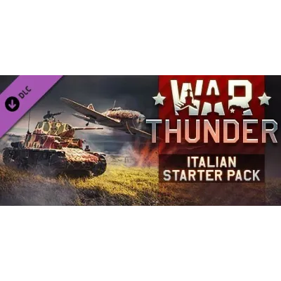 War Thunder - Italian Starter Pack DLC AUTODELIVERY STEAM РОССИЯ - irongamers.ru