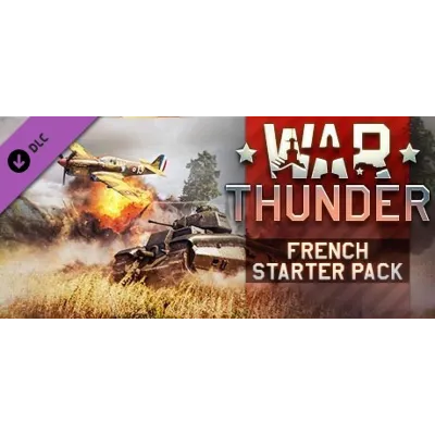 War Thunder - French Starter Pack DLC AUTODELIVERY STEAM РОССИЯ - irongamers.ru