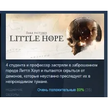The Dark Pictures Anthology: Little Hope АВТОДОСТАВКА STEAM РОССИЯ