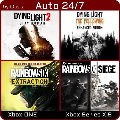 24/7 XBOX Dying Light Enhanced, Dying Light 2 Stay Human, Rainbow Six Extraction - irongamers.ru