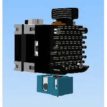 3D модель Директ экструдера  Trianglelab MATRIX LC Lite