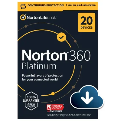 Norton 360 Platinum 20 devices / 90 days (Global) - irongamers.ru