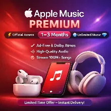 Apple Music Premium | Официальный доступ от 1 до 3 месяцев Безлимитная музыка