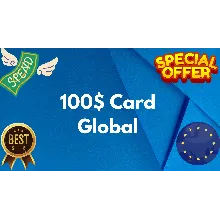 💵100$ Card Global🌎All Services/Subscriptions/Others✅