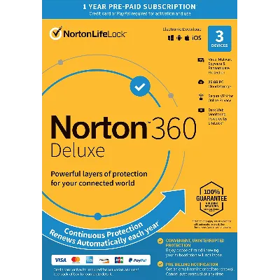 Norton 360 Deluxe 3 devices / 90 days (Global) - irongamers.ru