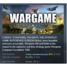 Wargame: Airland Battle АВТОДОСТАВКА STEAM РОССИЯ