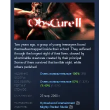 Obscure 2 II (Obscure: The Aftermath) АВТОДОСТАВКА STEAM GIFT РОССИЯ