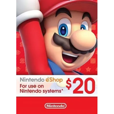 Nintendo eshop 20$ USA - без комиссии - irongamers.ru