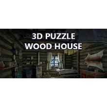 3D PUZZLE - Wood House (Steam key/Region free)