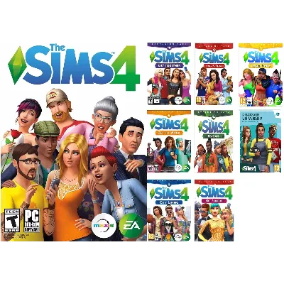 The Sims 4 + 10 дополнений (8 основные ) ОНЛАЙН