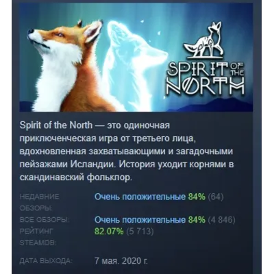 Spirit of the North + Почта | Смена данных | Epic Games - irongamers.ru