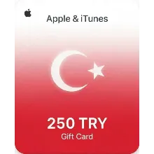 🍎 iTunes Gift Card (Турция) 250 TRY