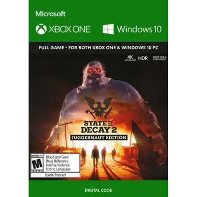 State of Decay 2: Juggernaut Edition XBOX PC Ключ - irongamers.ru