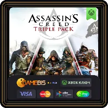 ASSASSIN´S CREED TRIPLE PACK XBOX ONE & X|S КЛЮЧ