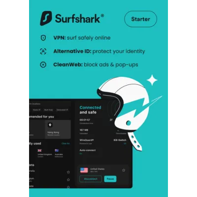 ПРОБНЫЙ КЛЮЧ SURFSHARK VPN НА 3 МЕСЯЦА GLOBAL - irongamers.ru
