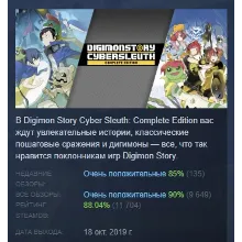 Digimon Story Cyber Sleuth: Complete Edition STEAM РФ