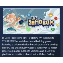The Sandbox АВТОДОСТАВКА STEAM GLOBAL МГНОВЕННО ЛИЦЕНЗИЯ