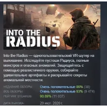 Into the Radius VR АВТОДОСТАВКА STEAM РОССИЯ