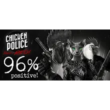 Chicken Police - Paint it RED - Steam account offline💳