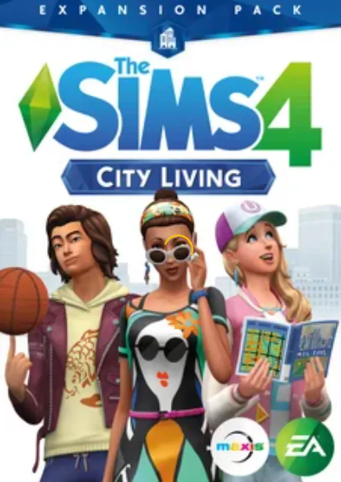 THE SIMS 4 ЖИЗНЬ В ГОРОДЕ CITY LIVING Origin · EA APP KEY