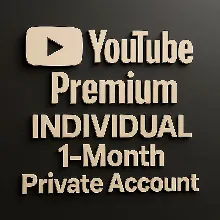 YOUTUBE PREMIUM 1 МЕСЯЦ ЧАСТНЫЙ АККАУНТ