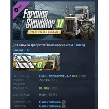 Farming Simulator 17 - Big Bud Pack DLC АВТОДОСТАВКА STEAM РОССИЯ