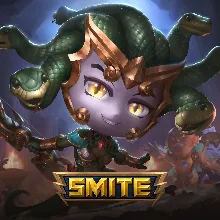 SMITE Медуза Чиби-змейка Skin ключ Region free