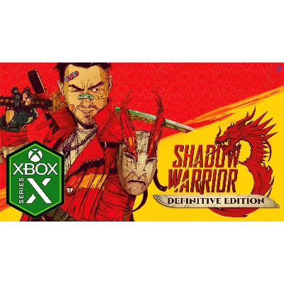 SHADOW WARRIOR 3: DEFINITIVE EDITION XBOX КЛЮЧ - irongamers.ru