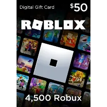 Roblox Gift Card 50 $ USD 4500 Робуксов Ключ США +
