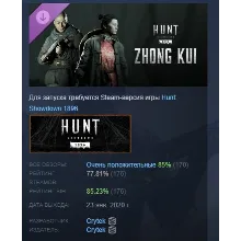 Hunt: Showdown 1896 - Zhong Kui DLC АВТОДОСТАВКА STEAM РОССИЯ