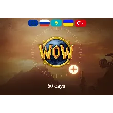 WoW WORLD OF WARCRAFT 60 ДНЕЙ TIME CARD EU/RU+CLASSIC