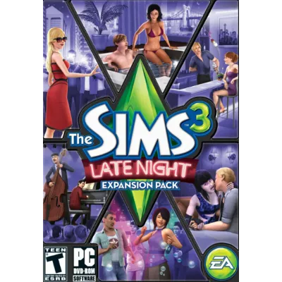 The Sims 3 В сумерках Late night Orgin DLC Region free