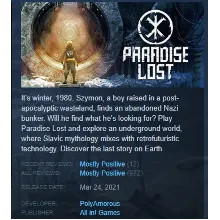 Paradise Lost STEAM KEY GLOBAL (КРОМЕ РФ,РБ)