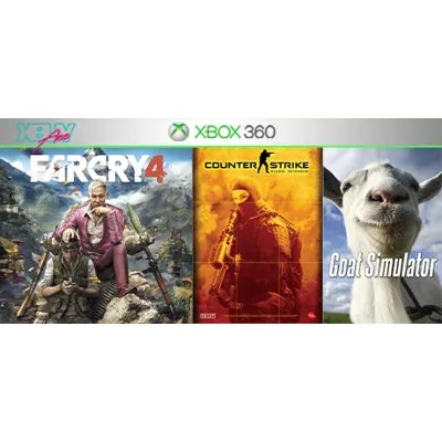 Far Cry 4 / CS:GO / Goat Simulator | XBOX 360 | перенос - irongamers.ru